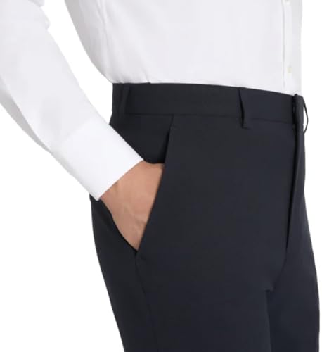 Calvin Klein Men's Slim Fit Stretch Flat Front Dress Pant3