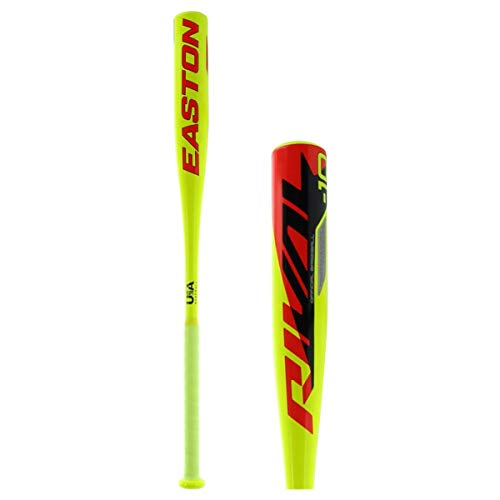 EASTON RIVAL -10 USA Basball Bat, Small Barrel, 28/18, YSB19RIV10, Multi