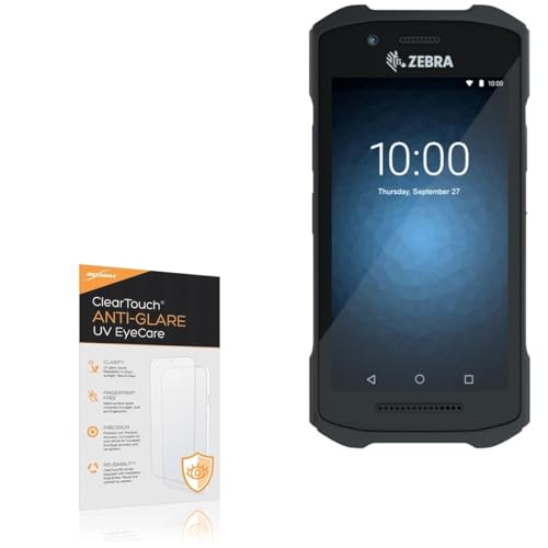 BoxWave Screen Protector Compatible With Zebra TC21 - ClearTouch Anti-Glare Anti-UV EyeCare (2-Pack), Filters out Harmful Blue Light Reduce Fatigue