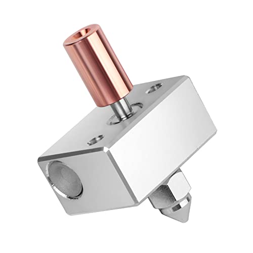 Creality Official Sprite Extruder Upgrade Heater Block Kit High Temperature Pro 300℃ Titanium Heatbreak Plated Copper Nozzle Compatible with Creality Ender 3 S1/Ender3 S1 Pro/CR10 Smart Pro