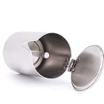 MYYINGELE Espresso Maker, Top Italian Moka Pot Made of Stainless Steel, for Full Bodied Coffee, Makes 4 Cups of Espresso, Suitable for Induction Hobs - Image 2