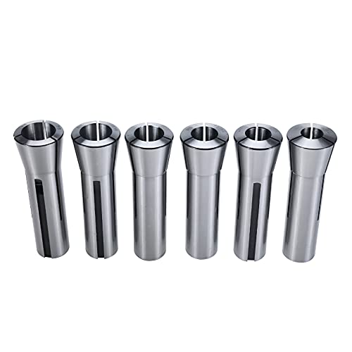 Btshub Precision R8 Collets Set 13Pc Mill Collets Set Hardened T.i.r. 0.0006" Lathe (1/8" To 7/8") Mill Chuck Holder #TOP3
