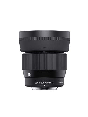 Sigma 56mm for E-Mount (Sony) Fixed Prime Camera Lens, Black (351965) (Renewed) - Image 2