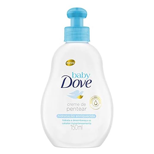 Creme Para Pentear Hidratação Enriquecida Dove Baby Frasco 150Ml, Baby Dove