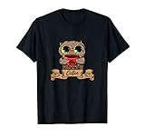 Powered by caffeine I Kaffee Kaffeetasse Eule Montag T-Shirt