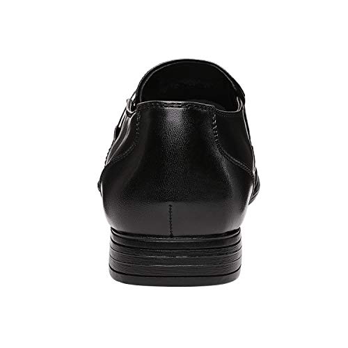 Bruno Marc Men's Giorgio-3 Black Leather Lined Dress Loafers Shoes - 10.5 M Us #TOP5