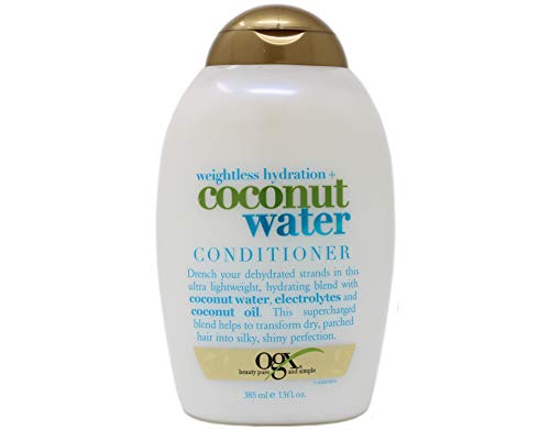 OGX Weightless Hydration Coconut Water Conditioner, 13 oz (Set of 2)