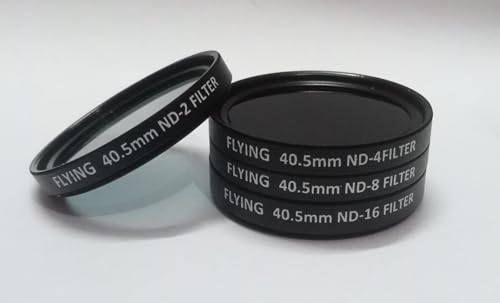 Image of 40.5mm ND Filter for Camera [ ND-2, ND-4, ND-8, ND16 Set of 4 Pcs ] Neutral Density Filters 40.5mm