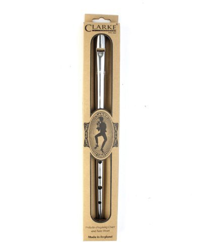 Clarke Original C Nickel Penny Tin Whistle - Key Of C - Includes Gift Box
