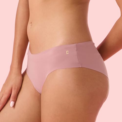 Image of Enamor Innovations Invisi, All Day Comfort, Low Waist Bikini Panty for Women - No Visible Panty Lines, Sweat Wicking, Free Cut, Regular Coverage - PB40