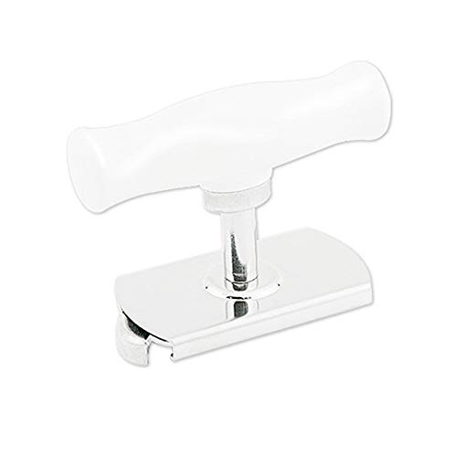 Jar Opener, Caliamary Jar Lid Opener For Seniors With Arthritis, Adjustable Stainless Steel Lids Off Easy Jar Opener For 0.98-3.93Inch Bottle Can (White) #TOP1