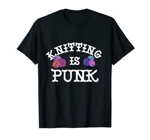 Knitting is Punk T-Shirt