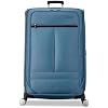 Samsonite Soft-Sided 29-Inch Lightweight Large Checked Expandable Element Suitcase: Durable, 360 Spinner Wheels, Adjustable Telescopic Handle, 2 Front & 1 Side Pocket- Captains Blue