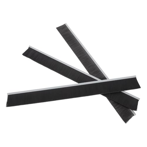 KOMBIUDA 3 Piezas Cepillo de Nylon para Buzón Tira Selladora Antipolvo Cepillo Anti-borrasca para Oficina y Hogar Accesorio de Sellado Meteorológico para Caja de Cartas