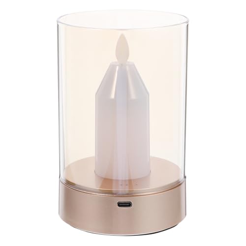 Lampe décorative LED à bougie sans flamme 3W pour intérieur et chambre