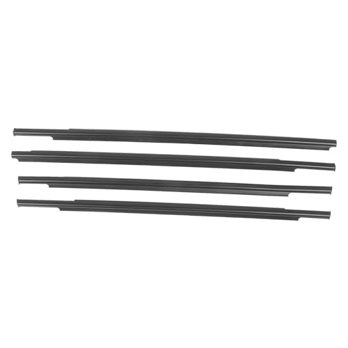 Qqmora Garniture de Moulage de Coupe-froid 4 Pièces pour Outlander 2006-2012, Remplacement de la Ceinture d'étanchéité de la Ceinture de Porte, Garniture de Balayage de Fenêtre 5727A003
