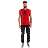 Für Männer Dainese T-Shirt, Rot, Größe XL