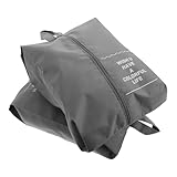Abaodam 2stücke Faltbare wasserdichte Schuhtasche Für Reisen Mit Großem...