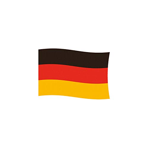 amscan Flagge Deutschland 150 cm Polyester schwarz/rot/gelb