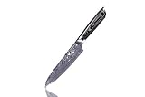 Utility Knife, Petty Knife, 5 Inch High Carbon German Steel Blade with Comfortable Ergonomic Handle,