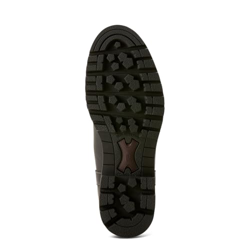 ARIAT Ariat Women's Wexford Lug Mid Waterproof Chelsea Boot, Jet Black, 6
