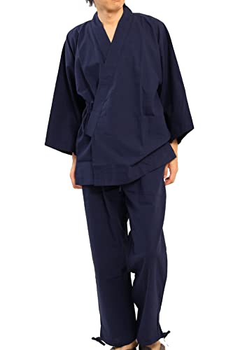 Edoten Samue Japanese Traditional Kimono Pajamas