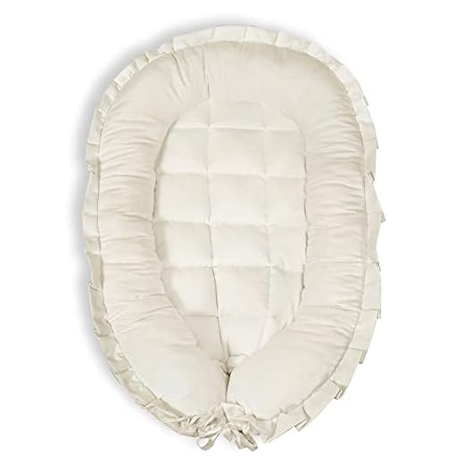 Ninho Redutor de Berço para Bebê - Piquet Palha