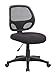 Boss Office Products Commercial Grade Mesh Task Chair with Lumbar Support in Black