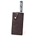 Crazy Horse Leather Knife Sheath, Universal Meat Cleaver Covers, Waterproof Butcher Chef Knife Edge Guards, Durable Wide Knife Protectors, Heavy Duty Kife Blade Shield Guard, 8