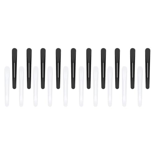 AMUSLESUR Espátula 30 Piezas de Pp Facial de 10.8 Cm para para Aplicar Cremas y Lociones Color Aleatorio Adecuado para Cuidado Facial y Belleza Diaria