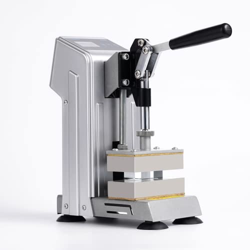 Heat Press Machine, UNQWIN Portable Heating Press Machine with 2.3 x 4.7inch Dual Heating Platesï¼ŒLCD Touch Controller Mini Heat Press Machine for Herb Drying