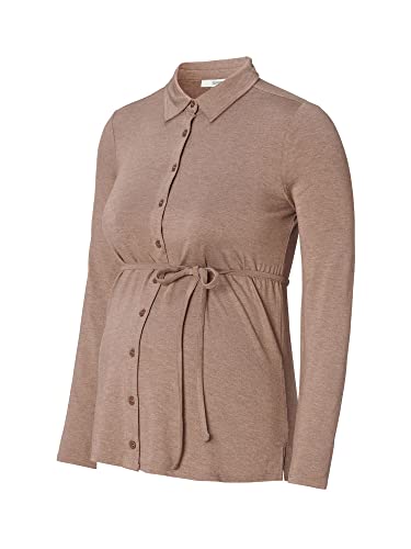 ESPRIT Damen Nursing Long Sleeve T-Shirt, Taupe Grey-056, L