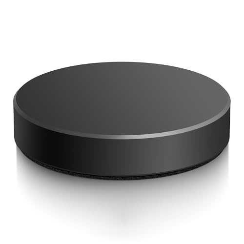QLEARSOUL Record Weight Stabilizer 7.10.2 oz (2005 g) Balanced Vinyl Record Weight Aluminum Turntable Weight with Felt Damping Base Turntable-Safe Design