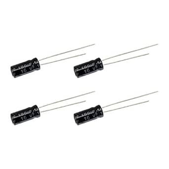 20 Unidades 100uF 25 V Condensador Electrolítico VOLTURY -40 °C +105 °C