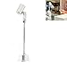 FAUOSWUK LED Mini Spotlight, Adjustable Head USB 5V Aluminum Alloy Light for Jewelry Showcase Painting, with No Blue Glow Standing Design (White Light)