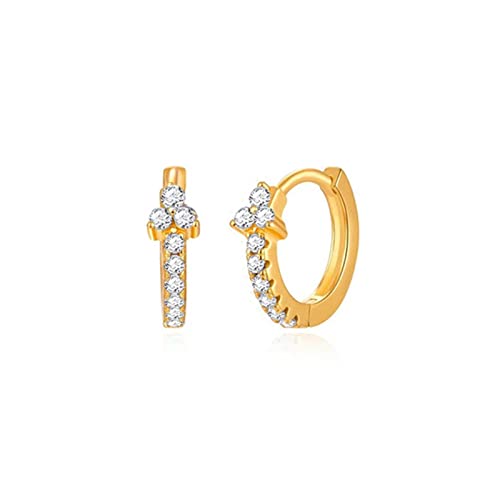 Boucles d'oreilles hypoallergéniques en argent 925 pour oreilles percées sensibles