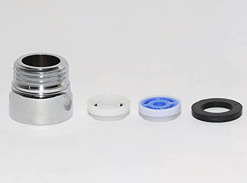 LOWENERGIE Pack of 2 Shower Hose Flow Regulator Restrictor Water & Energy Saving 6 & 8 Litre per min