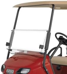 Replacement For EZGO / CUSHMAN / TEXTRON CLEAR FOLD DOWN WINDSHIELD KIT 2014 TXT FOR ELECTRIC TXT FLEET 2015 GOLF CART by Technical Precision