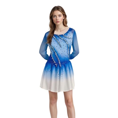 Robe de patinage artistique LIUHUO pour entraînement et show