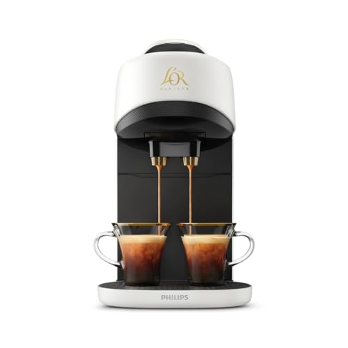 Philips L’OR BARISTA Absolu Capsule Coffee Machine – 19 Bar System, Dual Capsule Recognition, Enjoy Over Ice, Intensity Boost, XXL Capsules Compatible, Satin White (LM9512/00) - Image 2