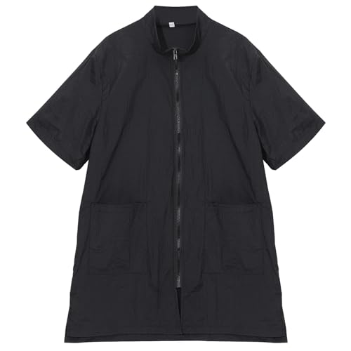 UKCOCO Wasserdichter Nylon Haustier Kosmetiker Uniform Schürze Für Hunde Katzen Fellpflege Und Nagelschneiden Leichter Schutzkittel Für Tierhandlungen Und Zuhause