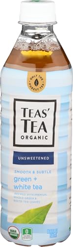 Image of Teas' Tea, Tea Green White Organic, 16.9 Fl Oz