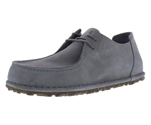Birkenstock Utti Lace Unisex Shoes Size 12, Color: Whale Gray-Grey