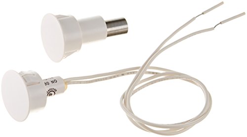 Securitron DPS-M-WH Interruptor de posição de porta oculto para portas de metal, branco