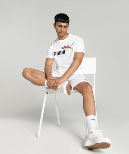 Image of Puma Men's Printed Regular Fit T-Shirt