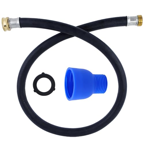 Antifreeze Hose kit Multifunctional 3/4'' Hose Male Allows Easy and Leak-Free Pouring Of Antifreeze from Buckets To RVs, Trailers,Campers and Boats,Garden Hose to Antifreeze Bottle Adapter Kit