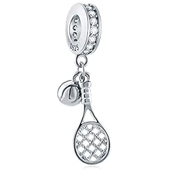 Tennis Ball and Racket Pendant
