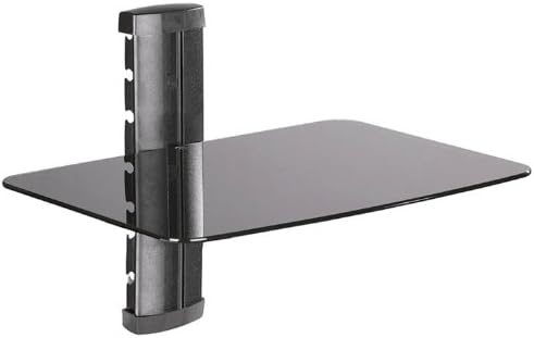 Under TV Wall Mount Shelf for Digital TV Converter Box