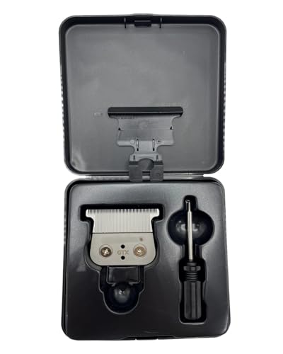 Replaceable Cutter Head, Compatible For MADESHOW, M6 M11 G9G 2020T, Compatible For Kulilang, R55 Hair Clipper 0mm Blade Hair Cutting Machine(M6 Blades Silver)