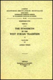 Paperback The Synodicon in the West Syrian Tradition, II: V. Book